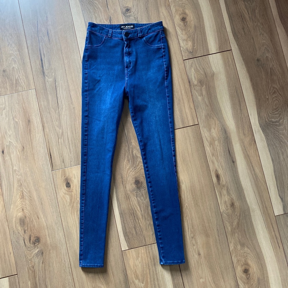 FITJEANS 360 High Waisted - Sapphire Blue - Picture 9 of 13